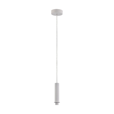 Wick G9 Pendant Light 80mm Dia 1.7m Drop - Satin White