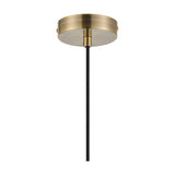 Wick E27 Pendant Light 10cm Dia 1.7m Drop - Antique Brass