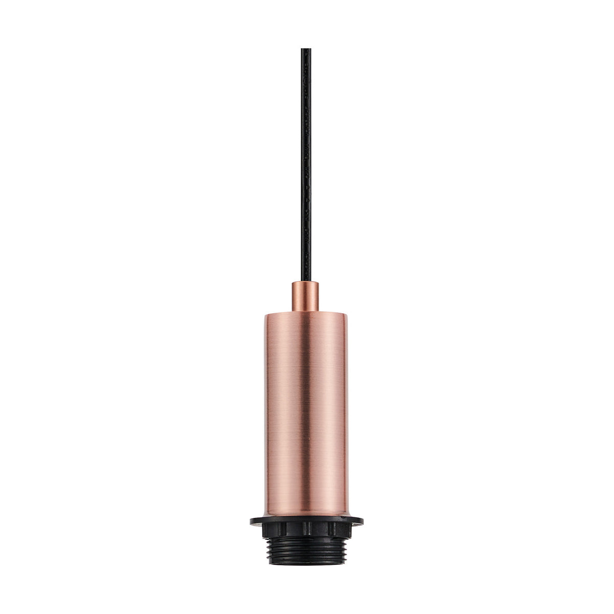 Wick Pendant Light 10cm Dia 1.7m Drop - Antique Copper