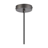Wick E27 Pendant Light 10cm Dia 1.7m Drop - Aged Pewter