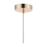 Wick E27 Pendant Light 10cm Dia 1.7m Drop - French Gold