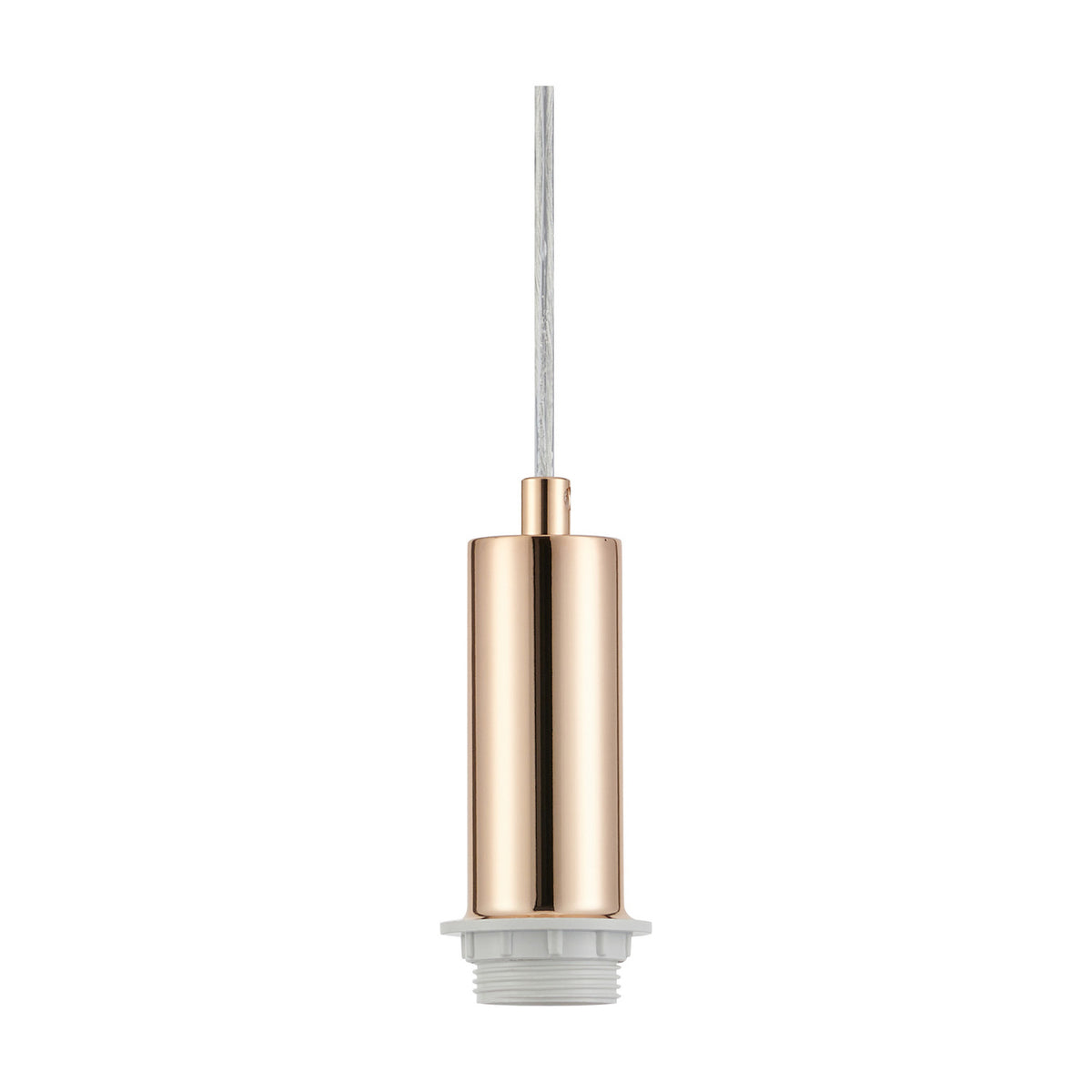 Wick E27 Pendant Light 10cm Dia 1.7m Drop - French Gold