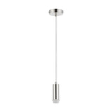 Wick Pendant Light 10cm Dia 1.7m Drop - Polished Nickel