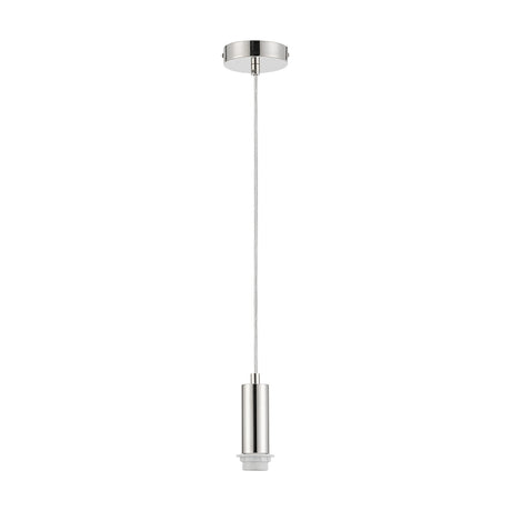 Wick Pendant Light 10cm Dia 1.7m Drop - Polished Nickel