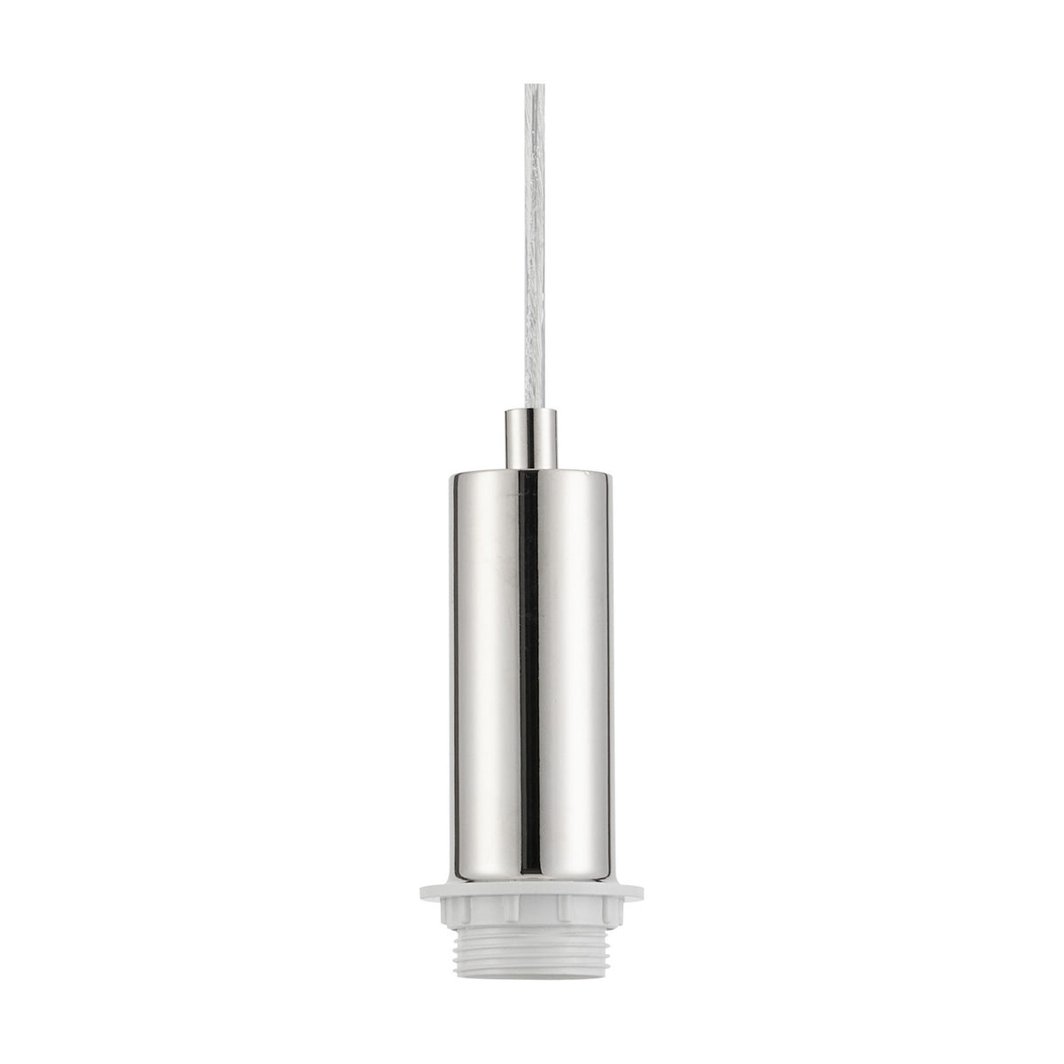 Wick Pendant Light 10cm Dia 1.7m Drop - Polished Nickel
