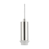 Wick Pendant Light 10cm Dia 1.7m Drop - Polished Nickel