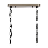 Dreifa E27 Curved Pendant Light 81.2cm Drop - Satin Nickel
