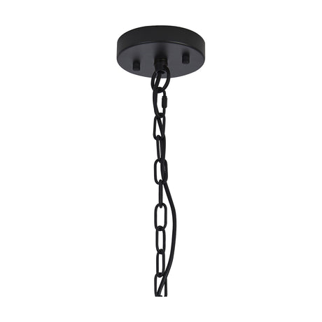 Dreifa E27 Curved Pendant Light 48.3cm - Satin Black