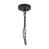 Dreifa E27 Curved Pendant Light 64cm - Satin Black