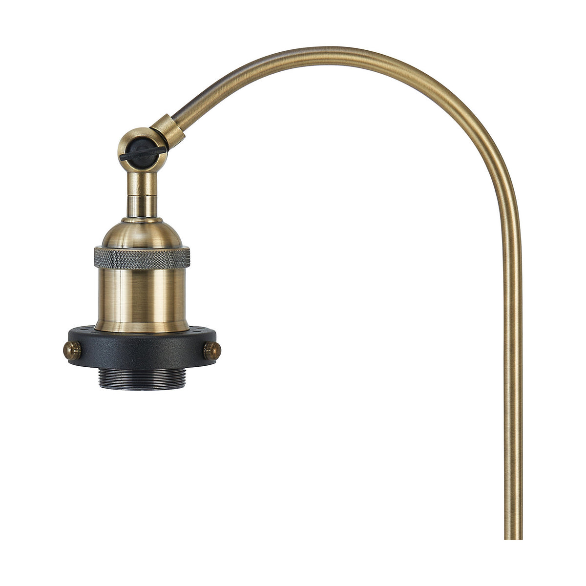 Dreifa E27 Table Lamp 23.5cm Long - Antique Brass