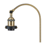 Dreifa E27 Table Lamp 23.5cm Long - Antique Brass
