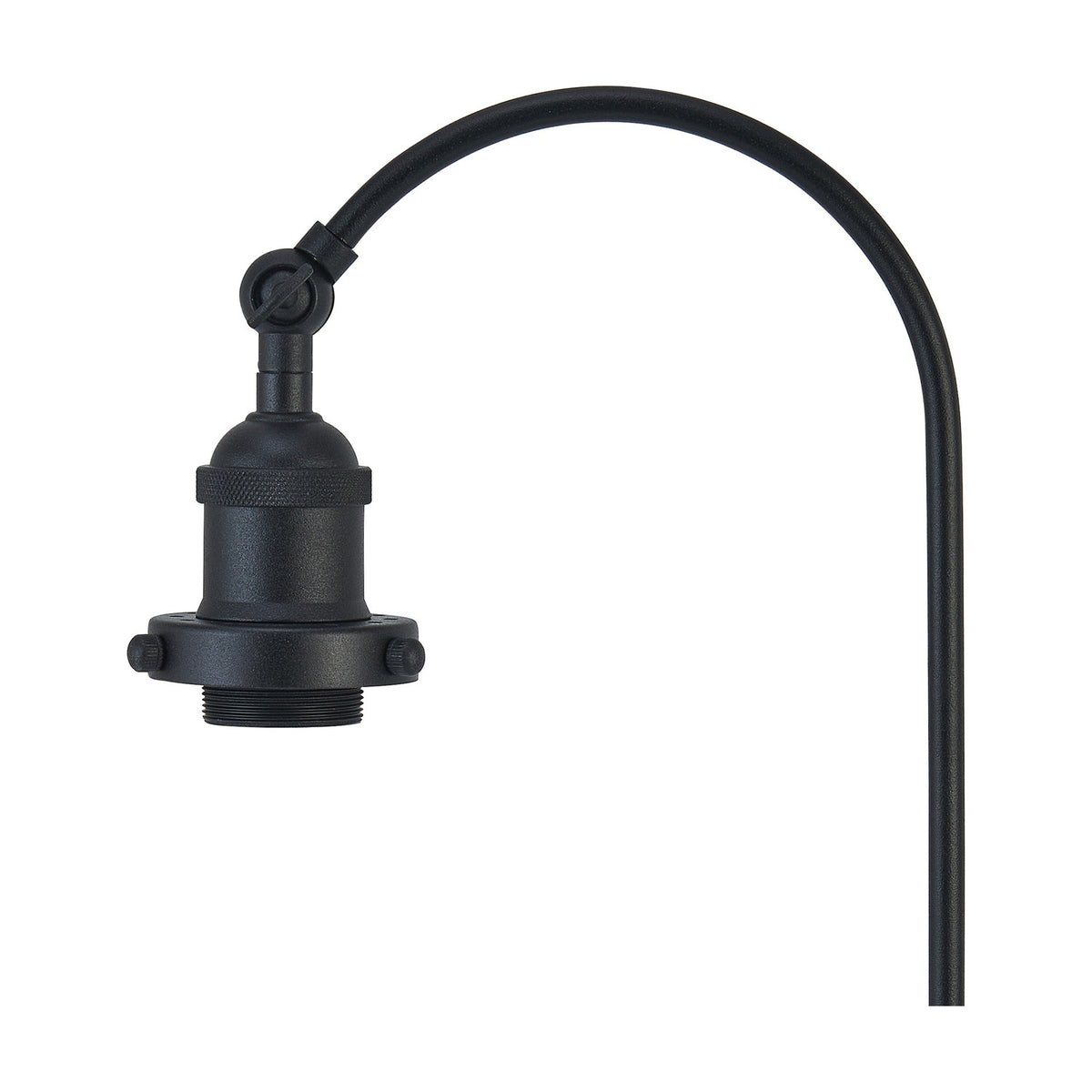 Dreifa E27 Table Lamp 23.5cm Long - Satin Black