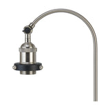 Dreifa E27 Table Lamp 23.5cm Long - Satin Nickel