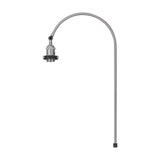 Dreifa E27 Floor Lamp 39cm Long - Satin Nickel