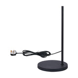 Dreifa E27 Floor Lamp 39cm Long - Satin Nickel