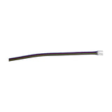 Cavo 6-core copper cable, 0.5mm flat flex for RGB CCT LED strips, colour-coded conductors with stripped ends, shown on a plain white background.
