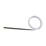 Cavo 6-core 0.5mm copper cable for RGB CCT LED strips, white PVC-jacketed flex with coloured wire markings, coiled and unrolled on a plain white background.