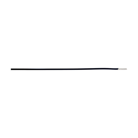 Cavo Cable 1m Long in black, flat figure-8 PVC-sheathed flex with exposed copper conductors at one end, shown on a plain white background.