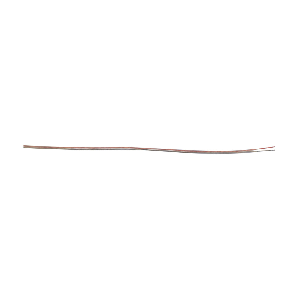 Cavo Figure 8 copper cable, slim clear flat flex with two 0.5mm insulated conductors for LED strip connections, shown against a plain white background.