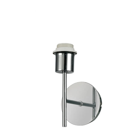 Carrie 1 Light E27 Wall Light - Polished Chrome