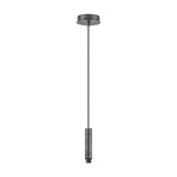 Wick Single G9 Pendant Light 11cm Dia 5m Drop - Aged Pewter