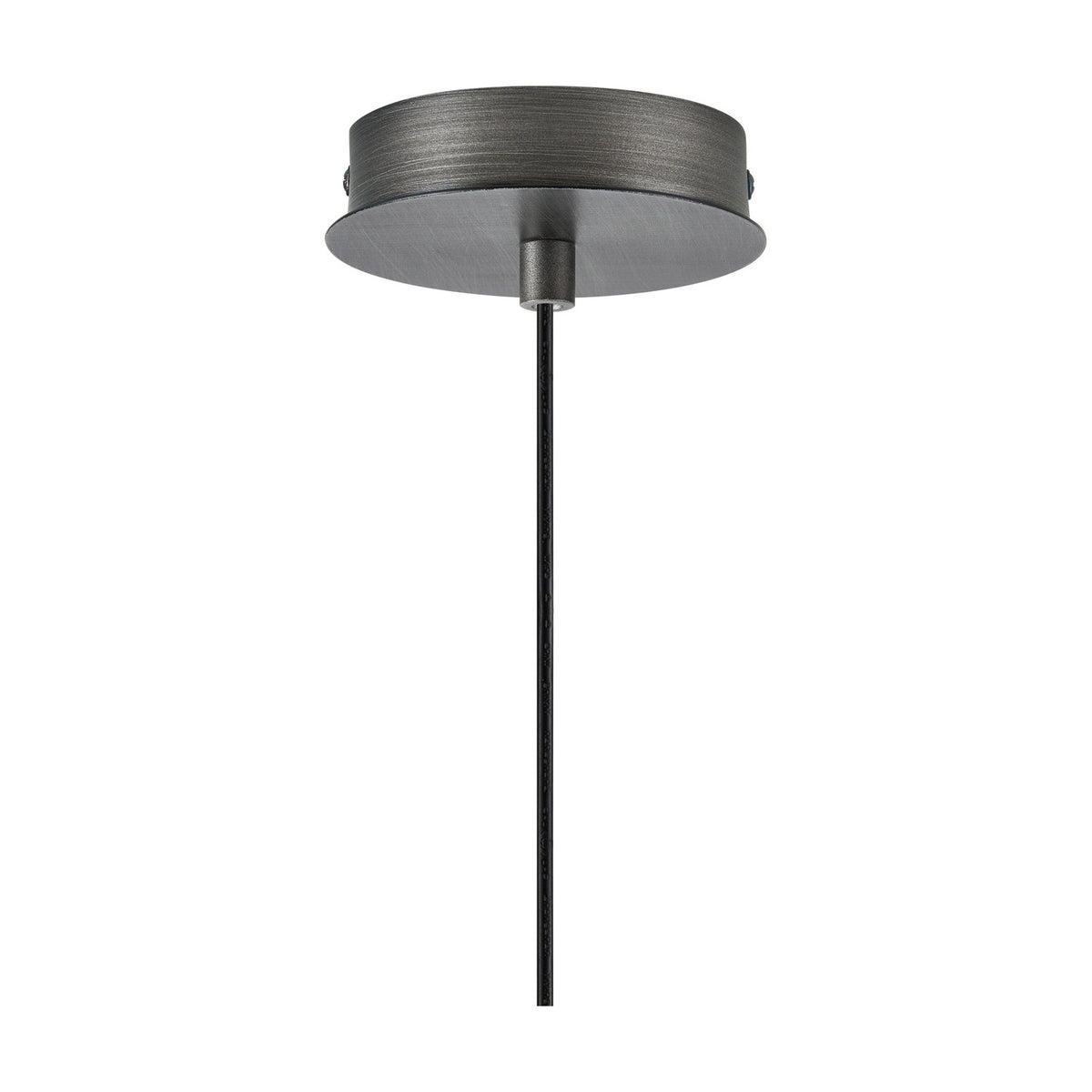 Wick Single G9 Pendant Light 11cm Dia 5m Drop - Aged Pewter