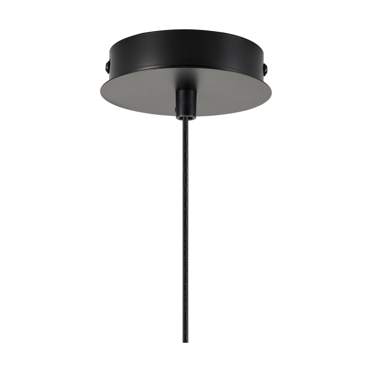 Wick Single G9 Pendant Light 11cm Dia 5m Drop - Satin Black