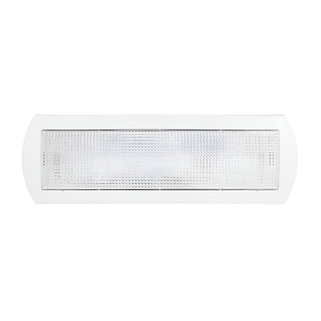 Duceri Emergency Flush Bulkhead 4W LED Lithium Battery Maintained - White