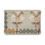 Dantri 60 x 40cm Jute & Cotton Cushion Cover - Soft Grey