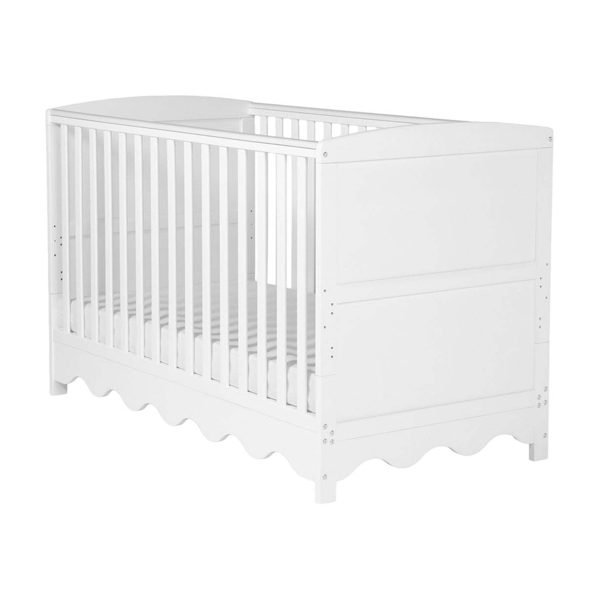 Dancer 3 Piece Nursery Furniture Set - White