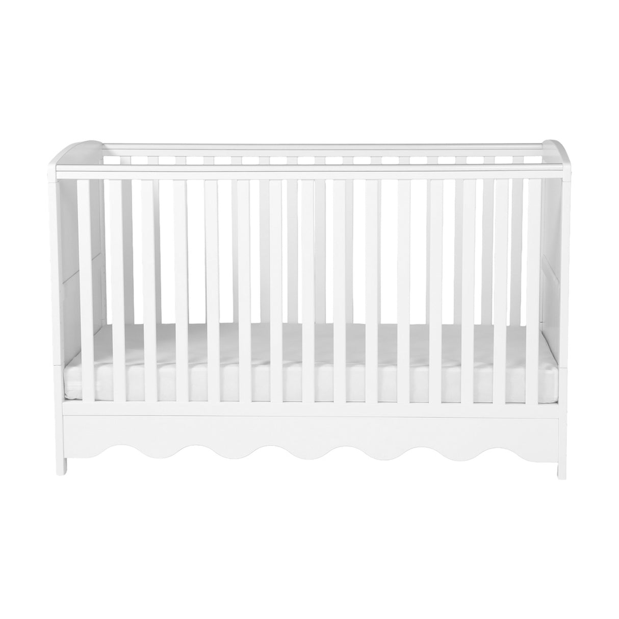 Dancer 3 Piece Nursery Furniture Set - White