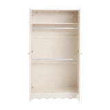 Dancer 2 Door Kids Wardrobe with Double Hanging Rail - Cashmere