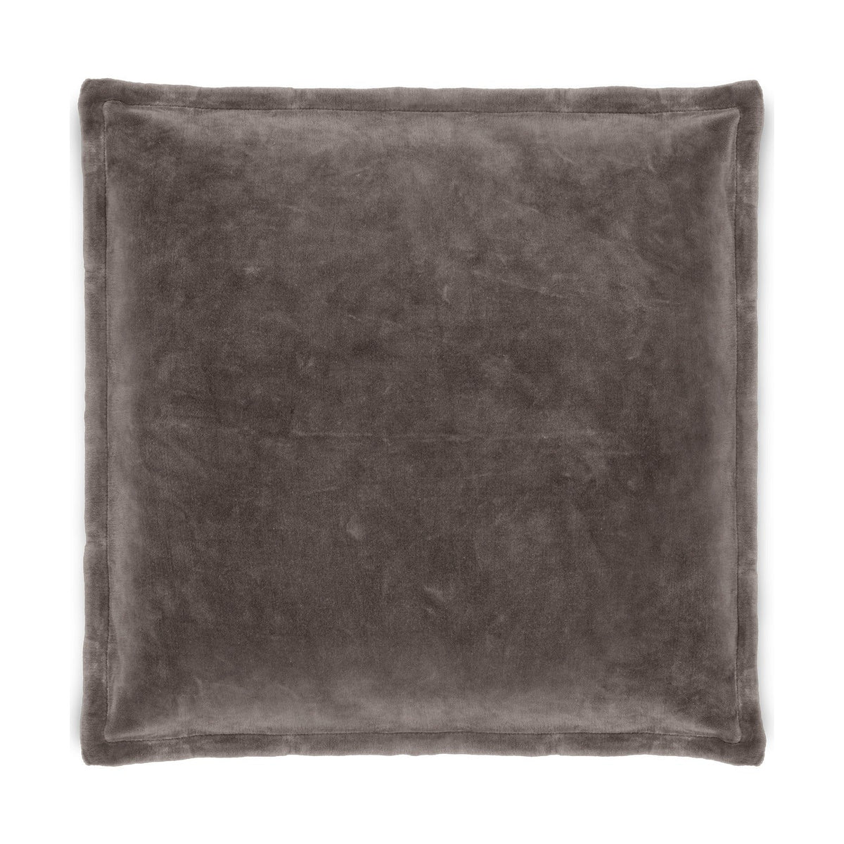 Dhara 50 x 50cm Velvet Cushion Cover - Charcoal