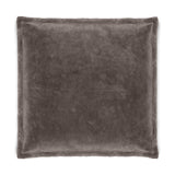 Dhara 50 x 50cm Velvet Cushion Cover - Charcoal