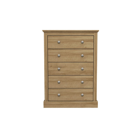 Devon 5 Drawer Chest of Drawers