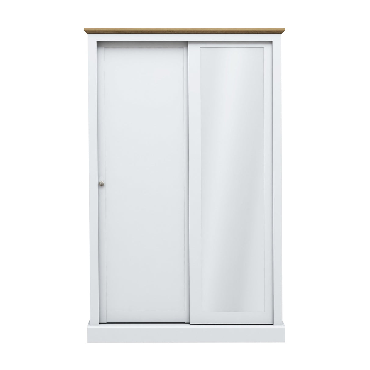 Devon 2 Door Sliding Wardrobe - White