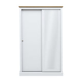 Devon 2 Door Sliding Wardrobe - White
