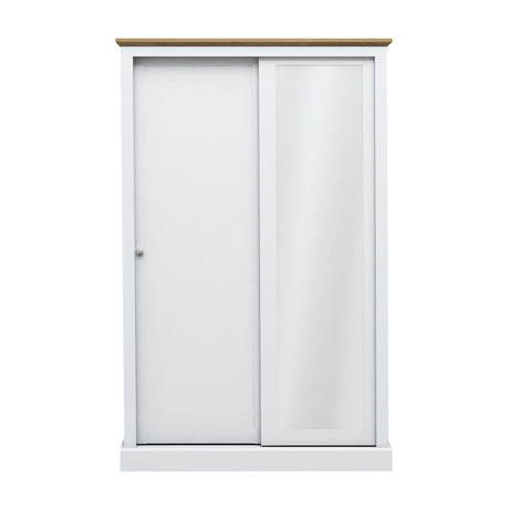 Devon 2 Door Sliding Wardrobe - White
