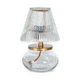 Dimalai Recycled Glass Table Lamp Base - Clear