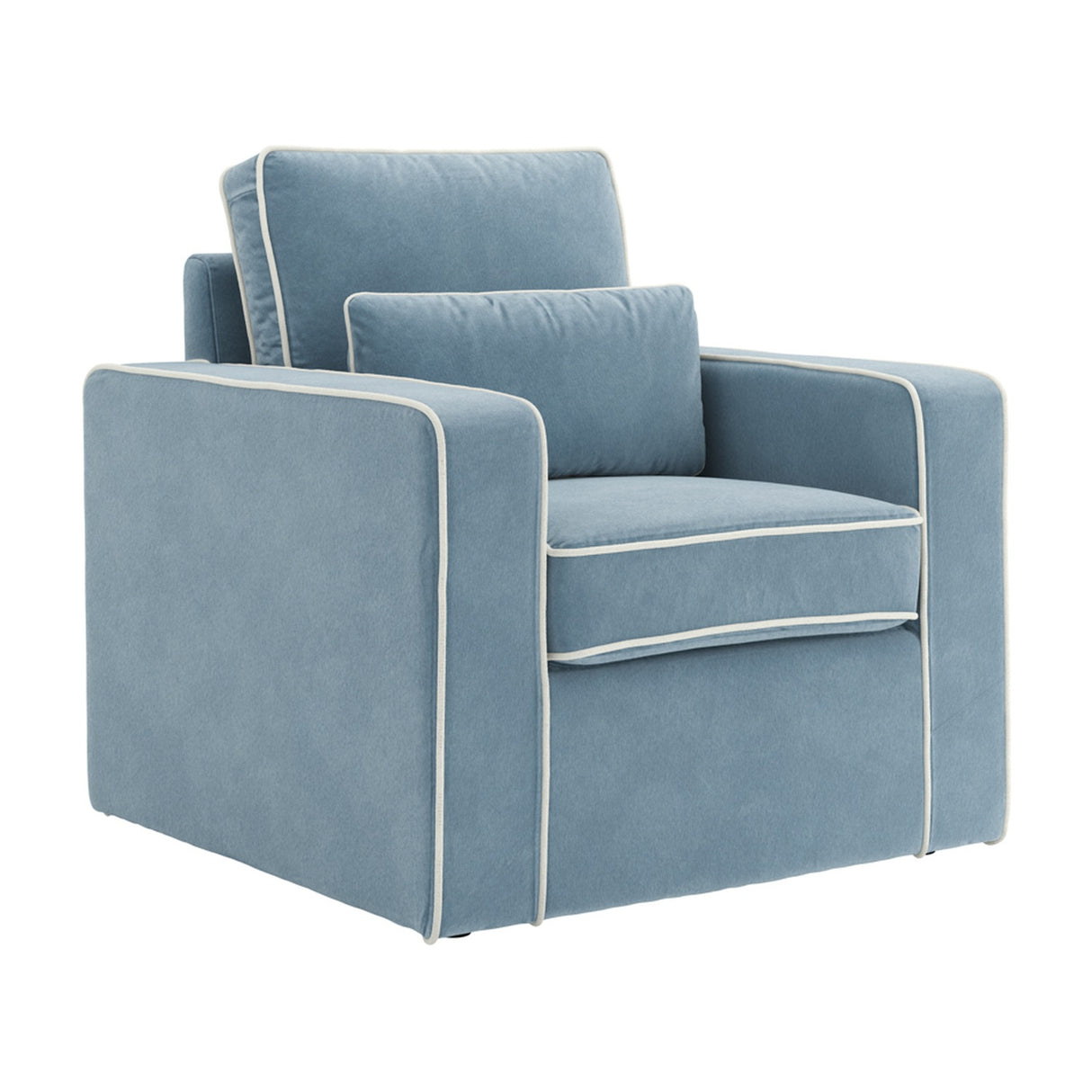 Diego Accent Chair - Ice Blue
