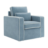Diego Accent Chair - Ice Blue