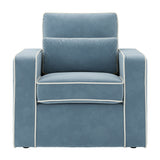 Diego Accent Chair - Ice Blue