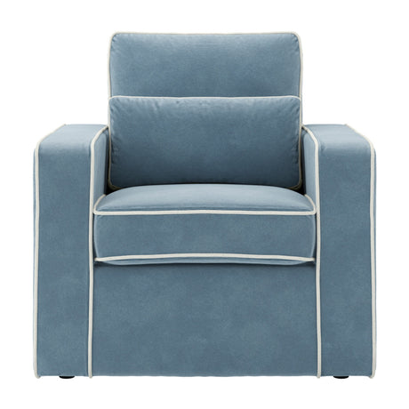 Diego Accent Chair - Ice Blue
