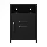 Dillon Bedside Table - Black