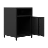 Dillon Bedside Table - Black