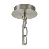 Banyan 3 Light E14 Pendant Light 50cm Grey - Satin Nickel