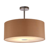 Baymont E27 Semi Flush Gold 50cm Dia 40cm High - Polished Chrome