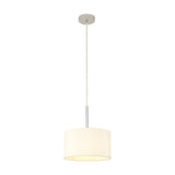 Baymont Pendant Light 30cm Ivory Pearl - Polished Chrome