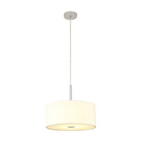 Baymont 1 Light Pendant Light Frosted Diffuser - Polished Chrome