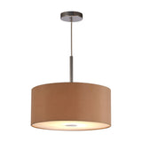 Baymont Diffuser Pendant 40cm Antique Gold - Polished Chrome